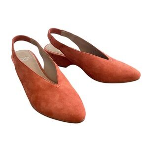 Eileen Fisher Gatwick Slingback Pump in Spice Suede